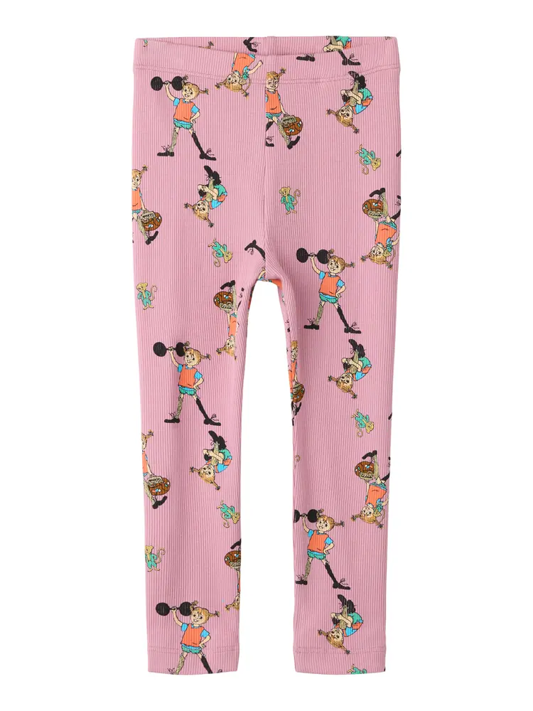 Name It Ara Pippi Slim Leggings - Lilas - 98