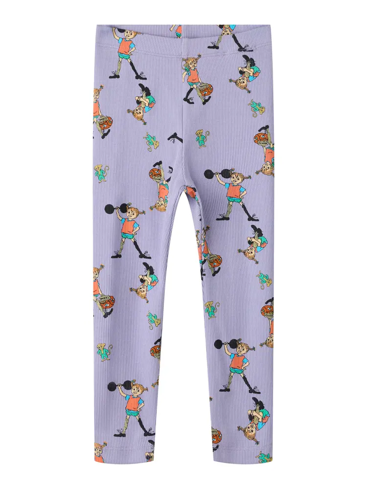 Name It Ara Pippi Slim Leggings - Heirloom Lilac - 98
