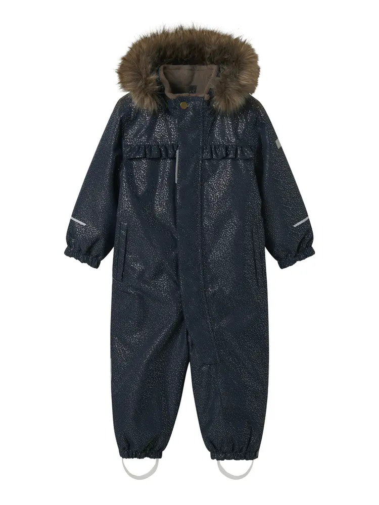 Snow10 Glitter Flyverdragt - Dark Sapphire - 80