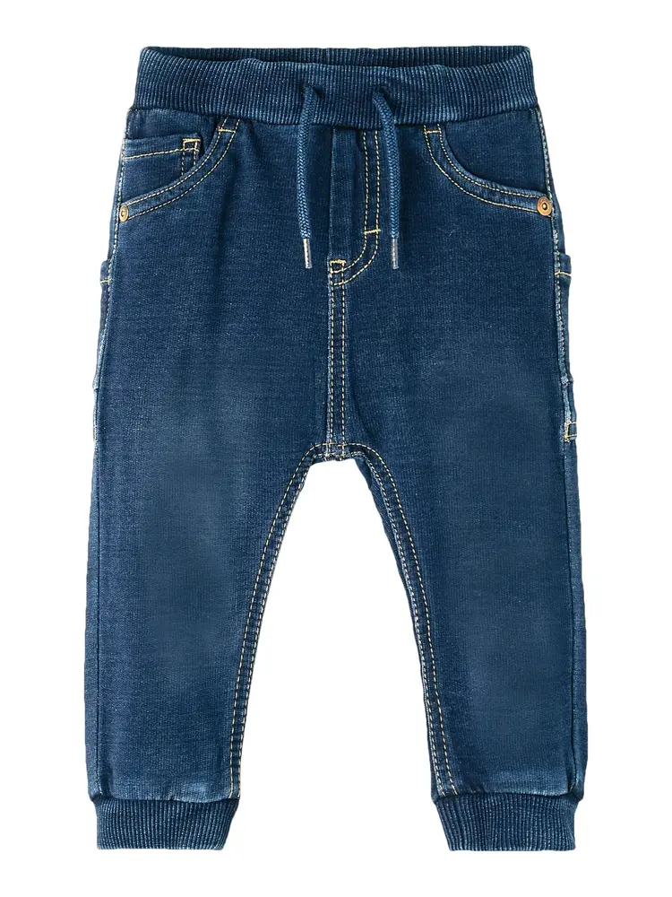Ben u-shape round sweat jeans 1058-tr - DARK BLUE - 74