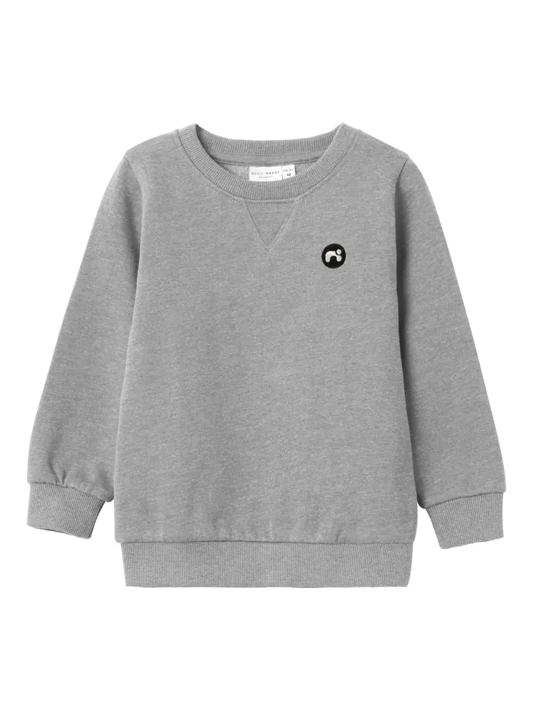 Vimo langærmet sweat - Grey melange - 92