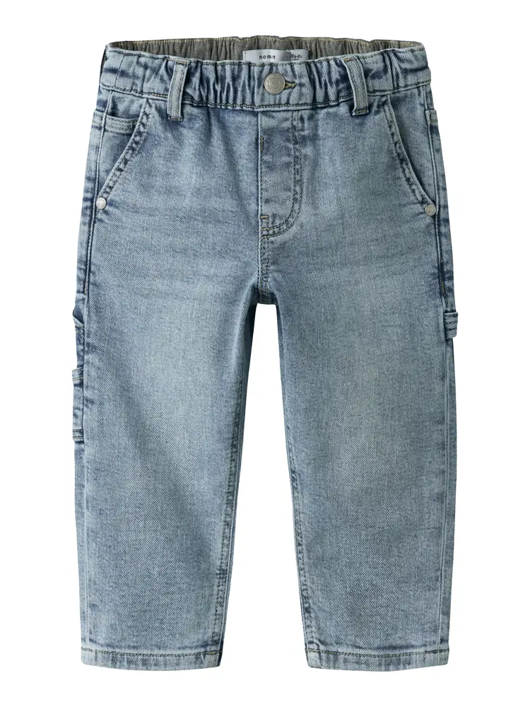 Name It Ben Tap Jeans Carp - Light Blue Denim - 104