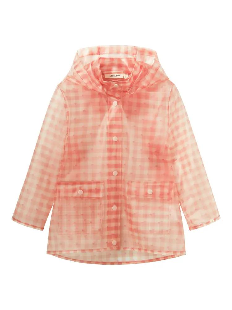 Mamio løs regnjakke - PEACH WHIP - 110