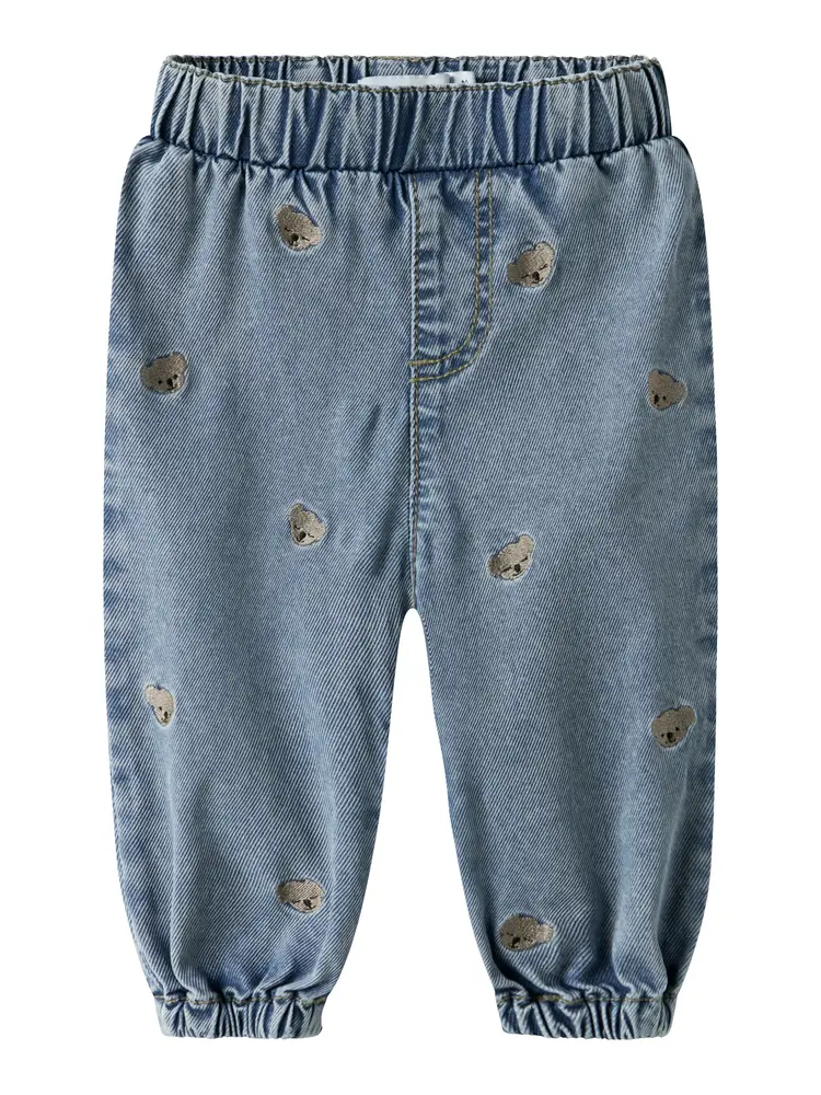 Ben Baggy Jeans - Medium Blue Denim - 50