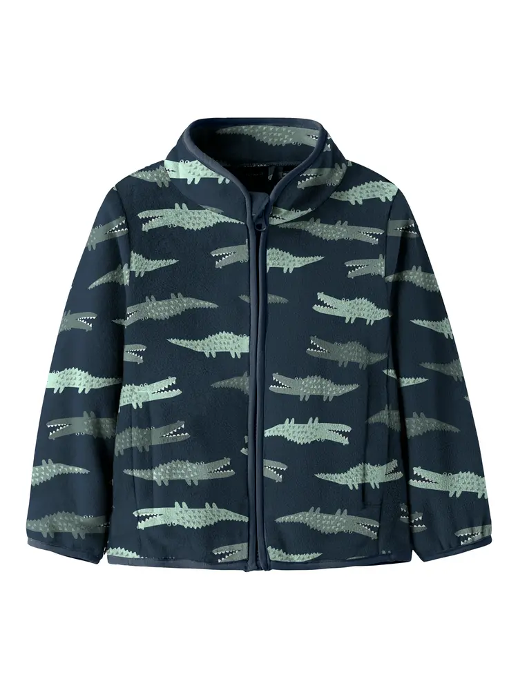 Meeko Fleece Jakke - Dark Sapphire - 104