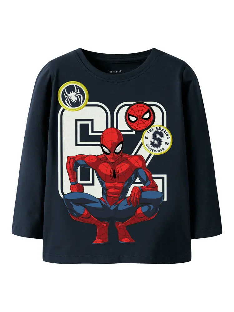 Deep Spiderman Trøje - Navy blazer - 92
