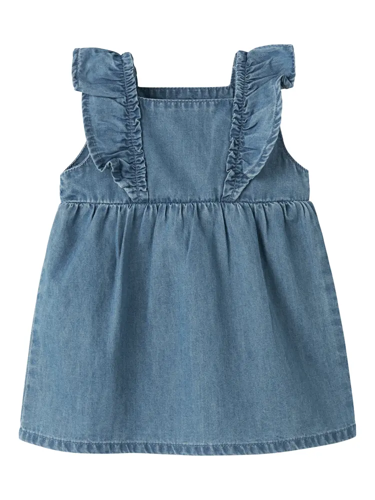 Fiona Kjole - Medium Blue Denim - 74