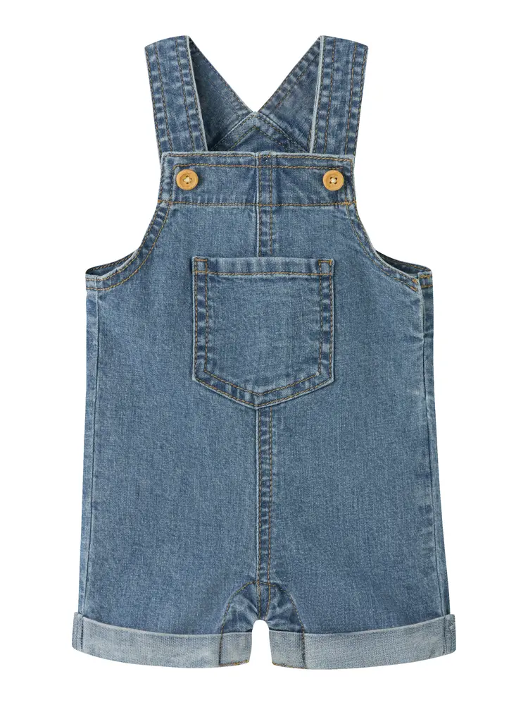 Lou Denim Smækbukser - Medium Blue Denim - 74