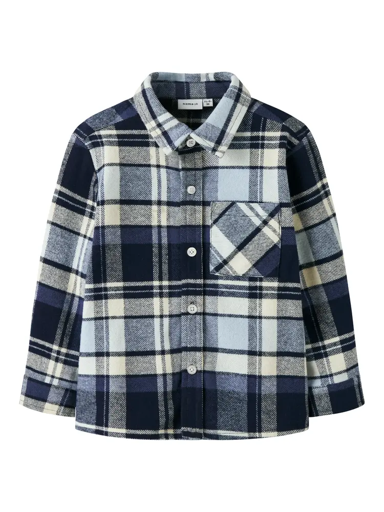Detul Overshirt - Blue Fog - 98