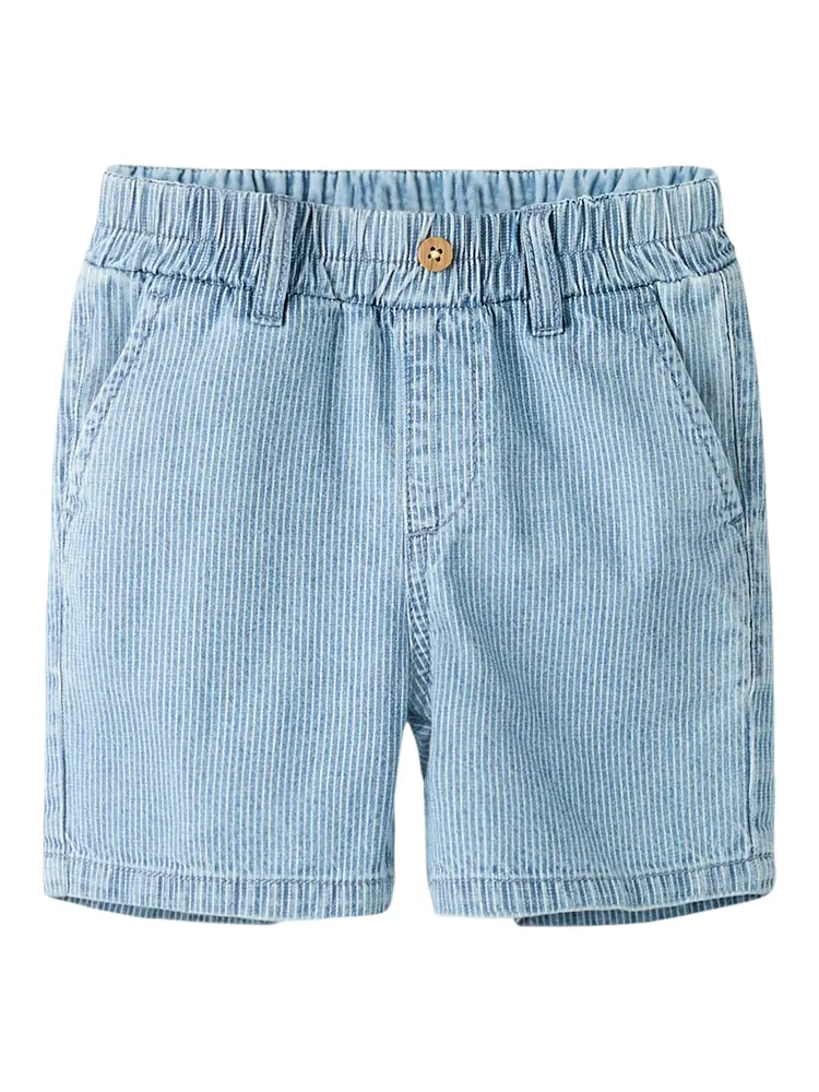 Ryan Jog Denim Shorts - Light Blue Denim - 104