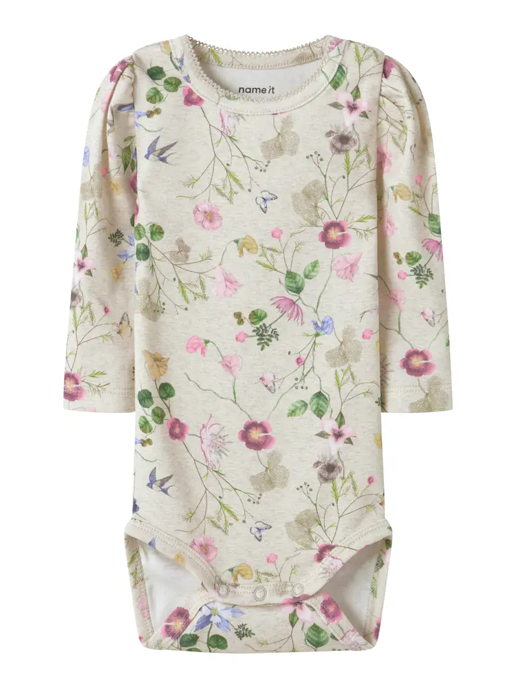 Falca Langærmet Body - Peyote Melange - 50
