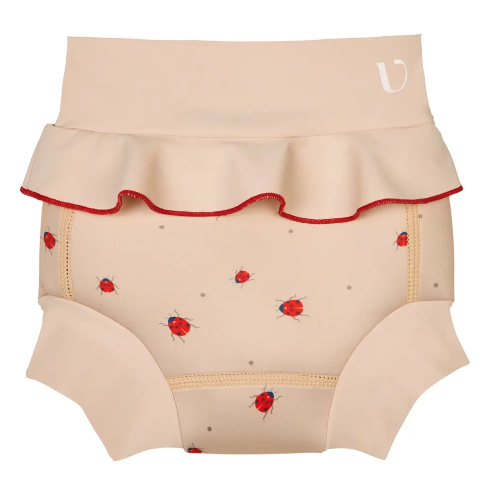 Badeble Neopren - Ladybug - Beige - 1-2 ÅR