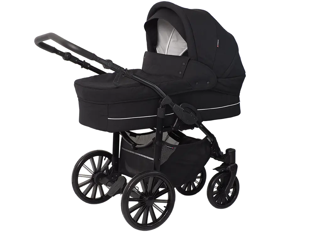 Basson Nordic Lux Barnevogn - Dusty Black