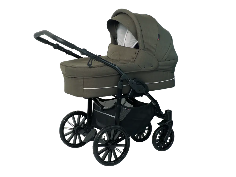 Basson Nordic Lux Barnevogn - Dusty Olive
