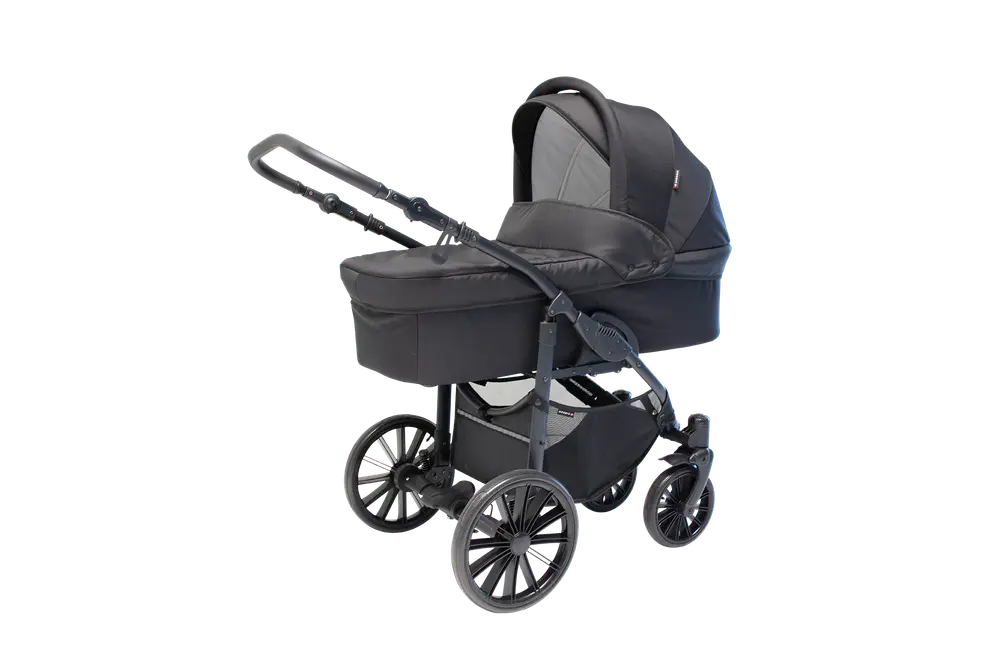 Basson Nordic Lite Barnevogn - Black