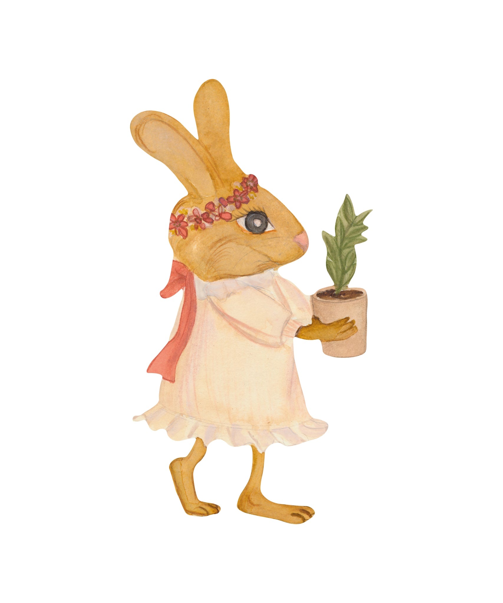 That's Mine - Wallsticker blomsterpigen Lilli - Multi