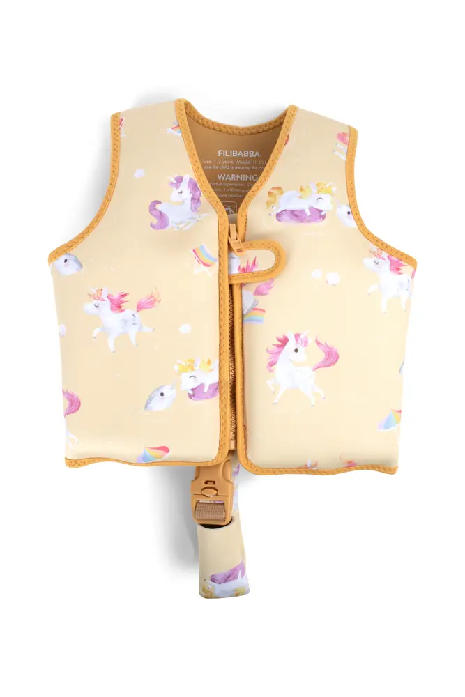 Filibabba Svømmevest - Yellow - 1-2 ÅR