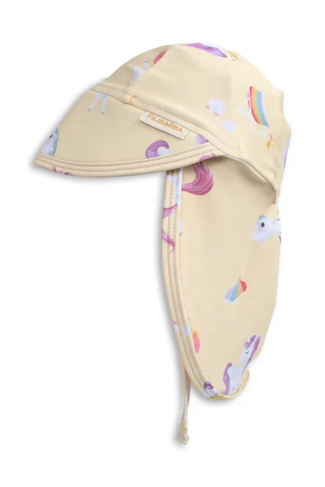 Filibabba Lykke UV Solhat - Yellow - 1-3 ÅR