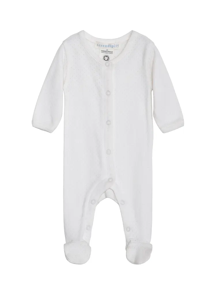 Nyfødt Dragt - Off white - 62