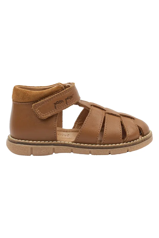 Peak Velcro Sandal - Camel - 29