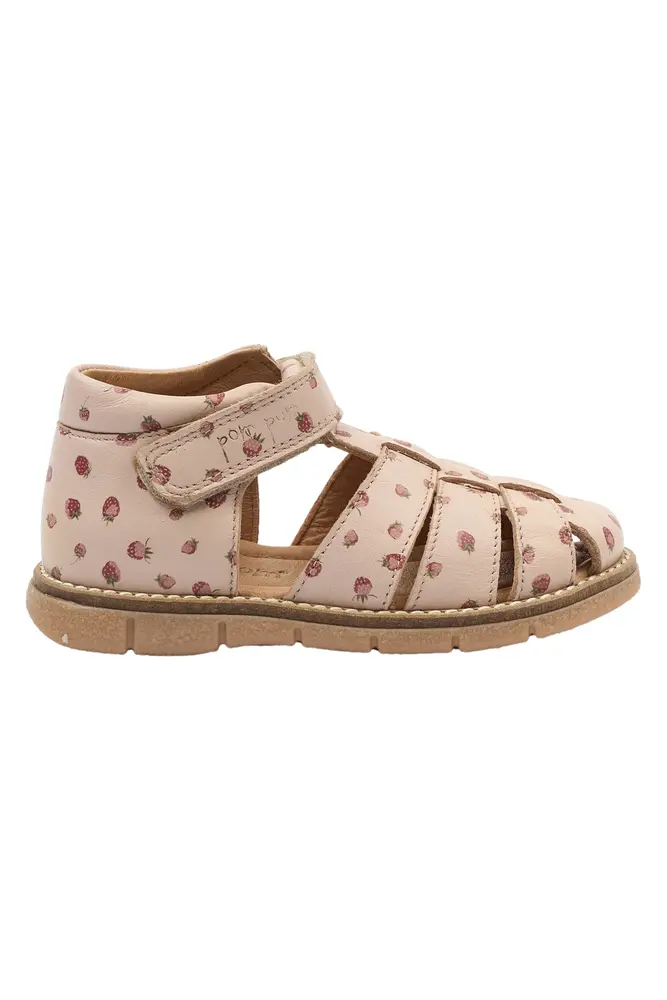 Peak Velcro Sandal - Dusty Rose Strawberry AOP - 28