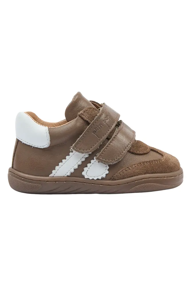 Pride Velcro Barefoot Sneaker - Summer Sand - 20