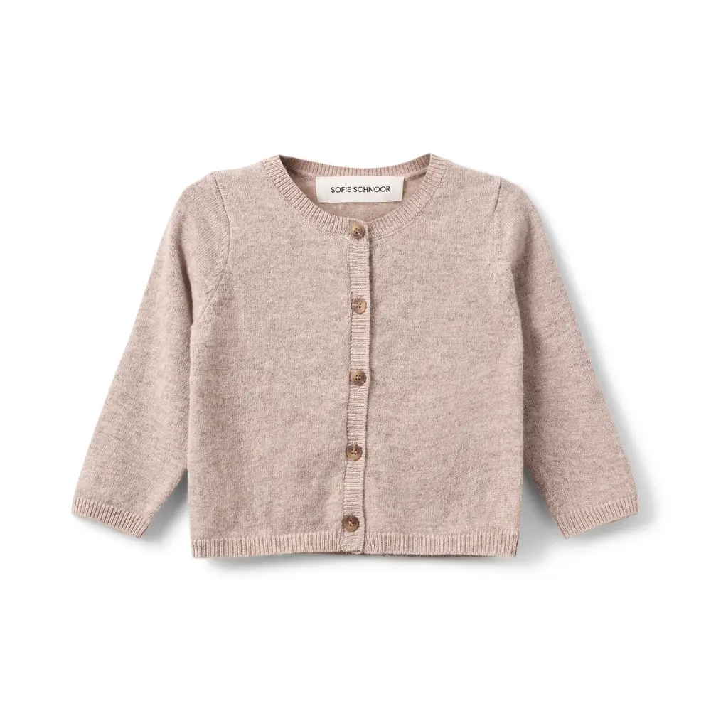 Cisse Cardigan - Brown melange - 92