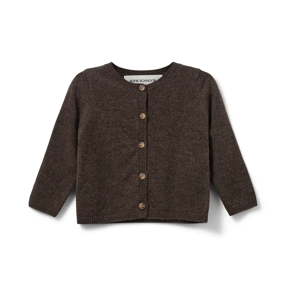 Cisse Cardigan - Brown fudge - 92