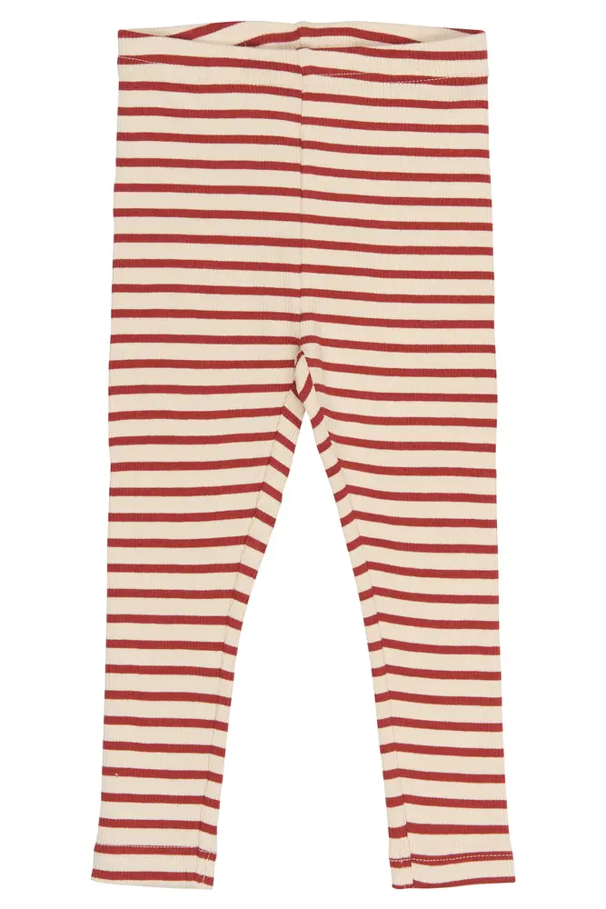Sky Leggings - Cinnabar Striped - 104 CM