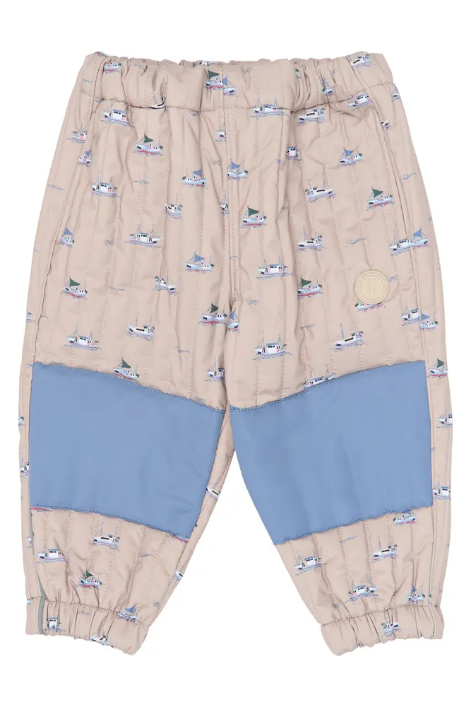 Ever Termo Bukser - Oxford Tan Boat AOP - 104 CM