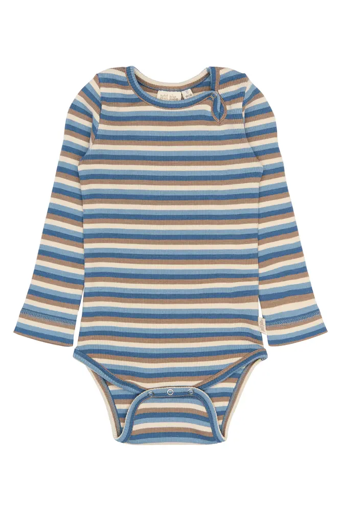 Song Langærmet Body - Infinity Multistriped - 62 CM