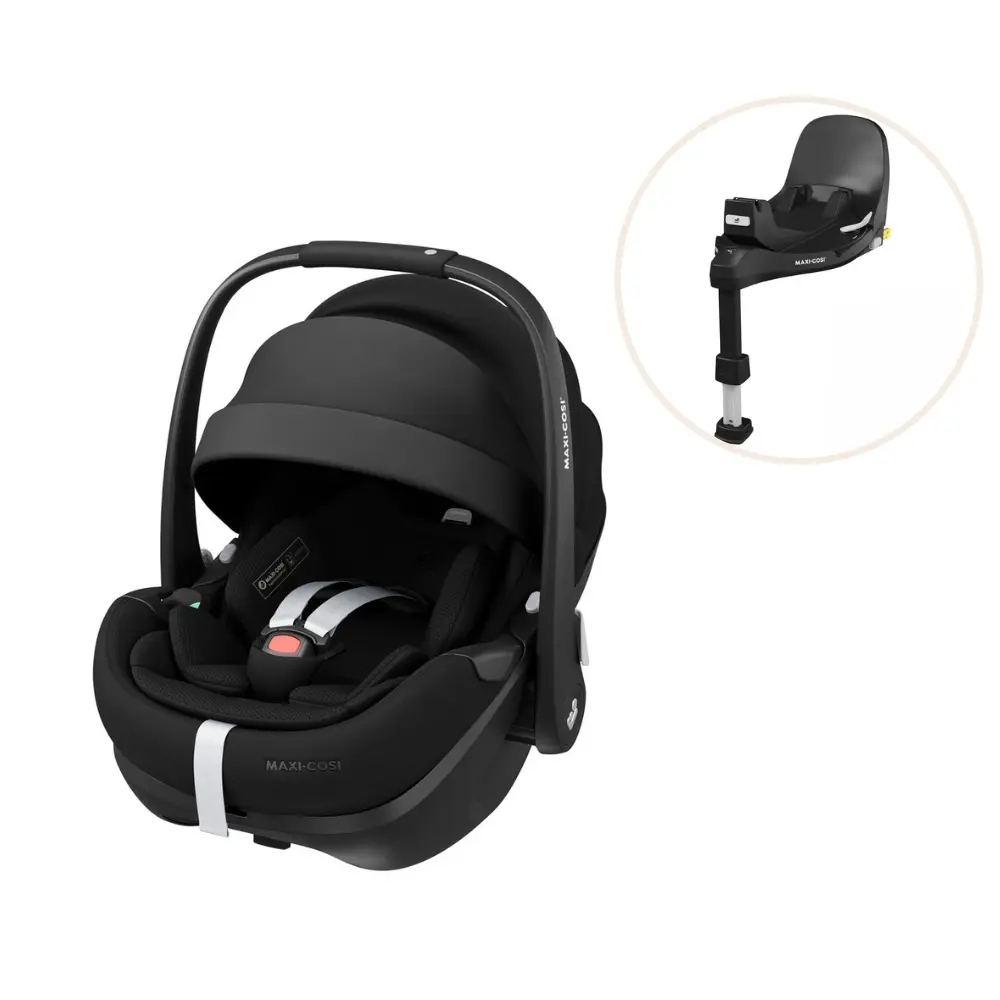 Pebble 360 Pro2 autostol inkl. base - Twillic Black