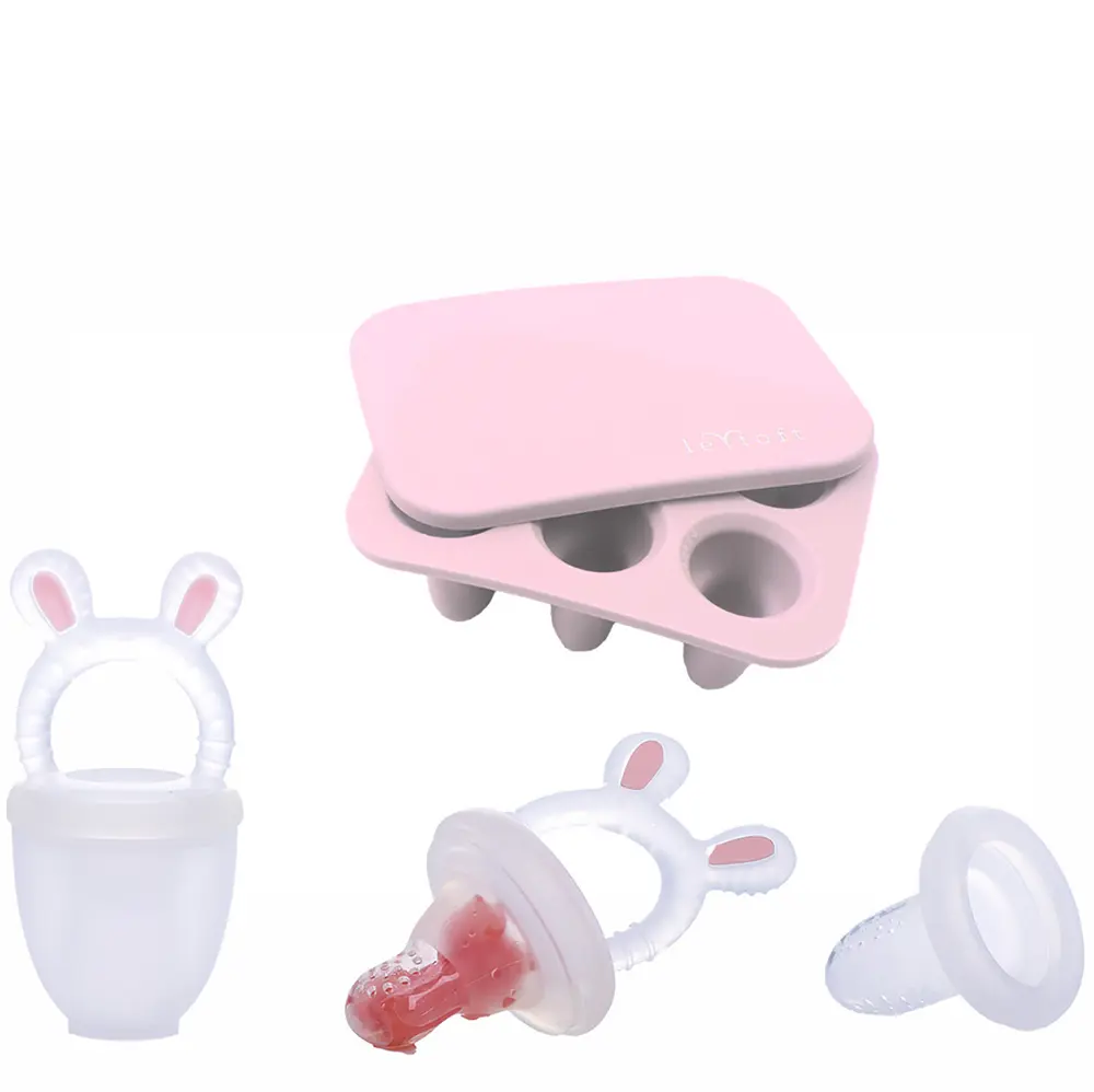 Le Toft Frugtsut Med Mini Fryseform - Rose