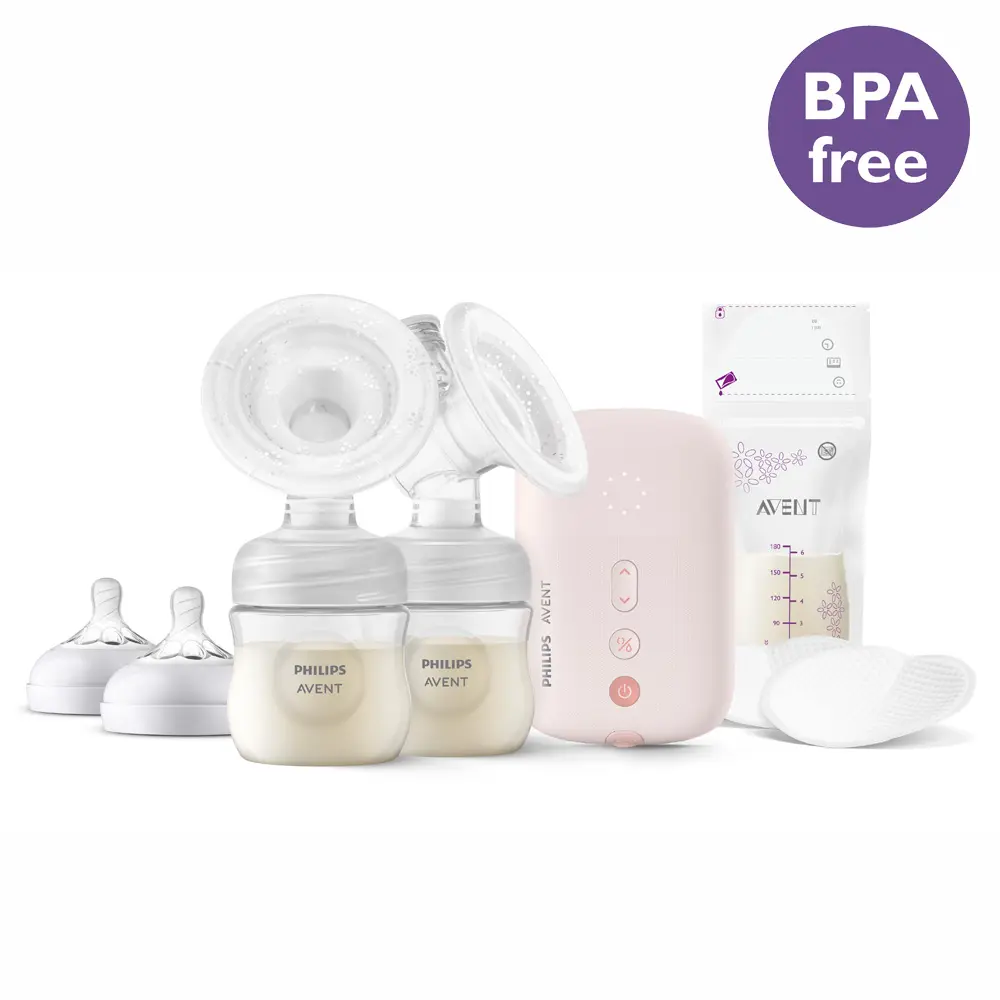 Philips Avent Dobbelt Elektrisk Brystpumpe  -  Natural Motion