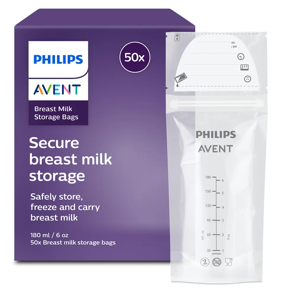 Philips Avent Opbevaringsposer Til Brystmælk 50 stk