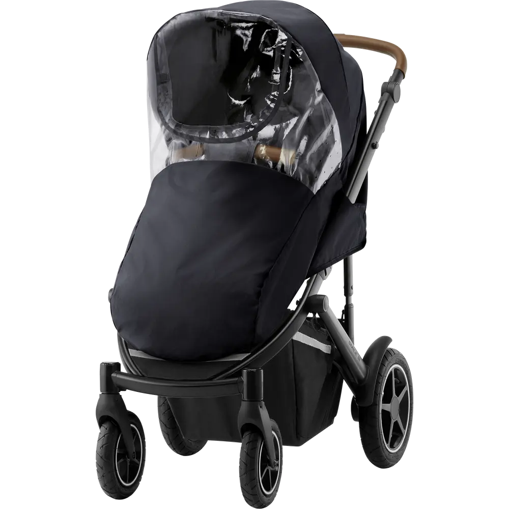 Britax Römer Smile Klapvogns Regnslag - Black