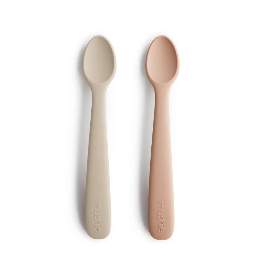 Mushie Babyskeer 2-Pak - Blush/Shifting Sand