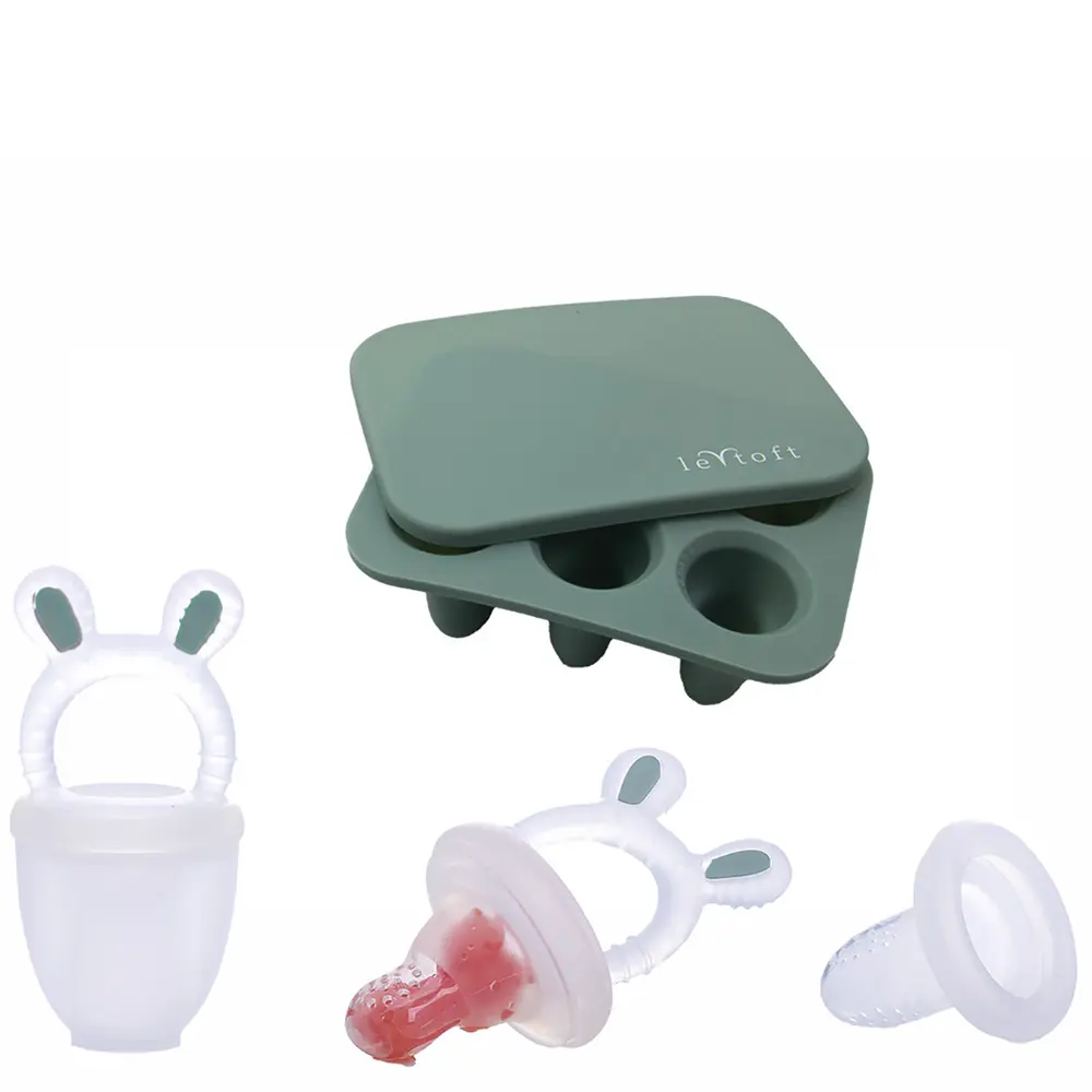 Le Toft Frugtsut Med Mini Fryseform  - Smokey Green
