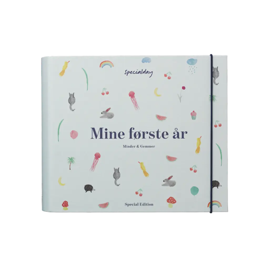 Mine første år - Minder Og Gemmer - Blå