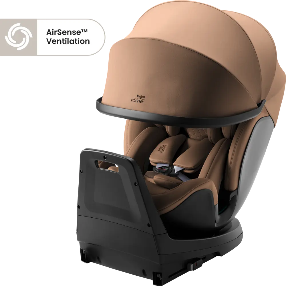 Britax Römer Swivel-Grow Max Air Autostol - Lux - Warm Caramel