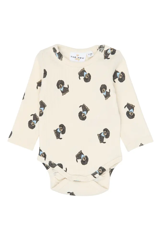 Sylvan Langærmet Rib Body - Gardenia - 74