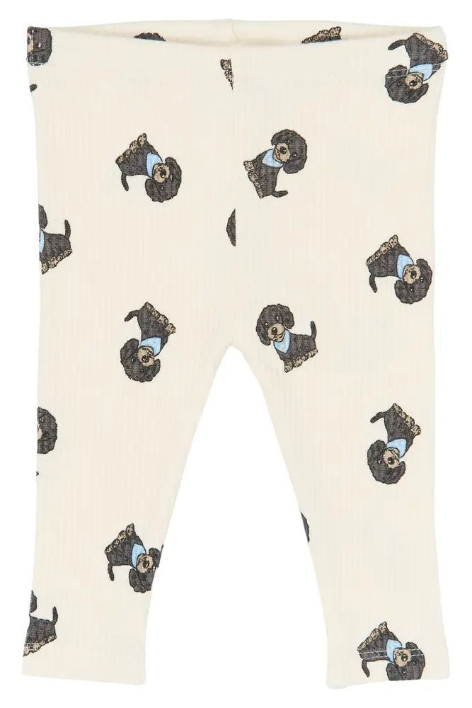 Sylvan Rib Leggings - Gardenia - 68