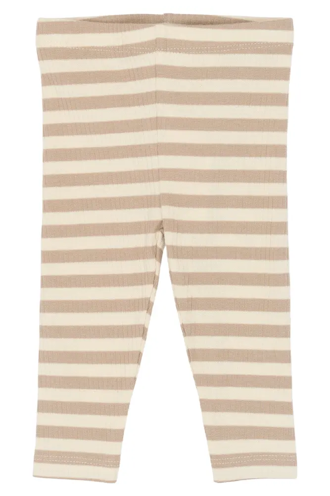 Fro Rib Leggings - Humus Striped - 62