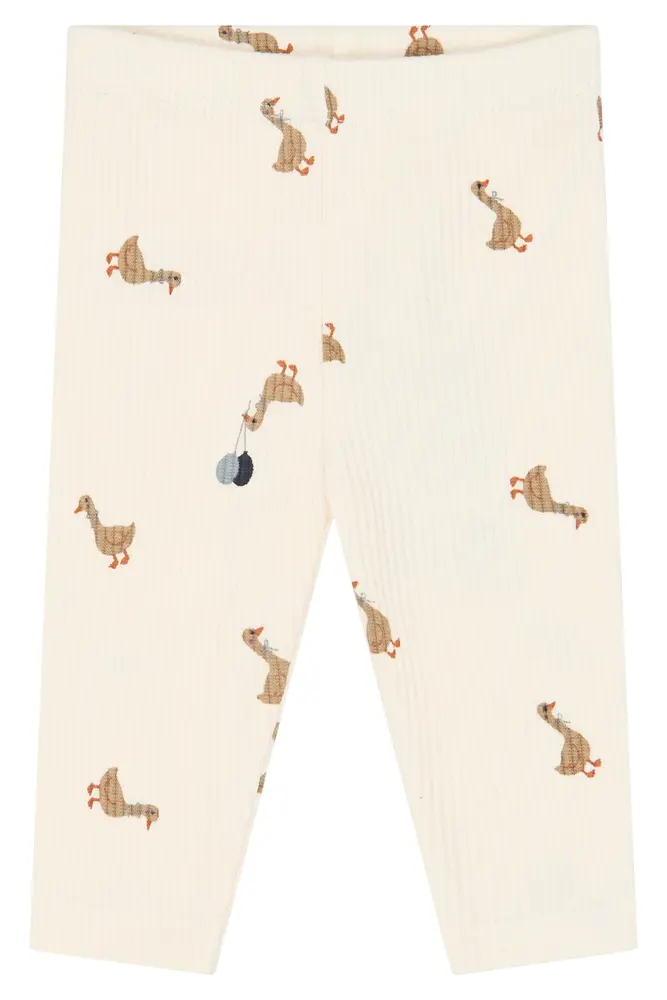The New Siblings Vito Rib Leggings - Gardenia  - 68