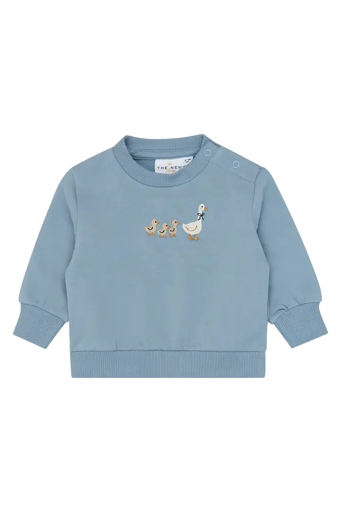 The New Siblings Varren Sweatshirt - Ashley Blue - 80