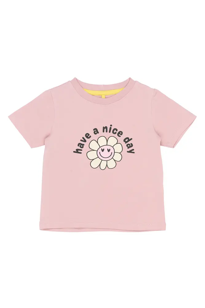 Sille T-Shirt - Silver Pink - 86