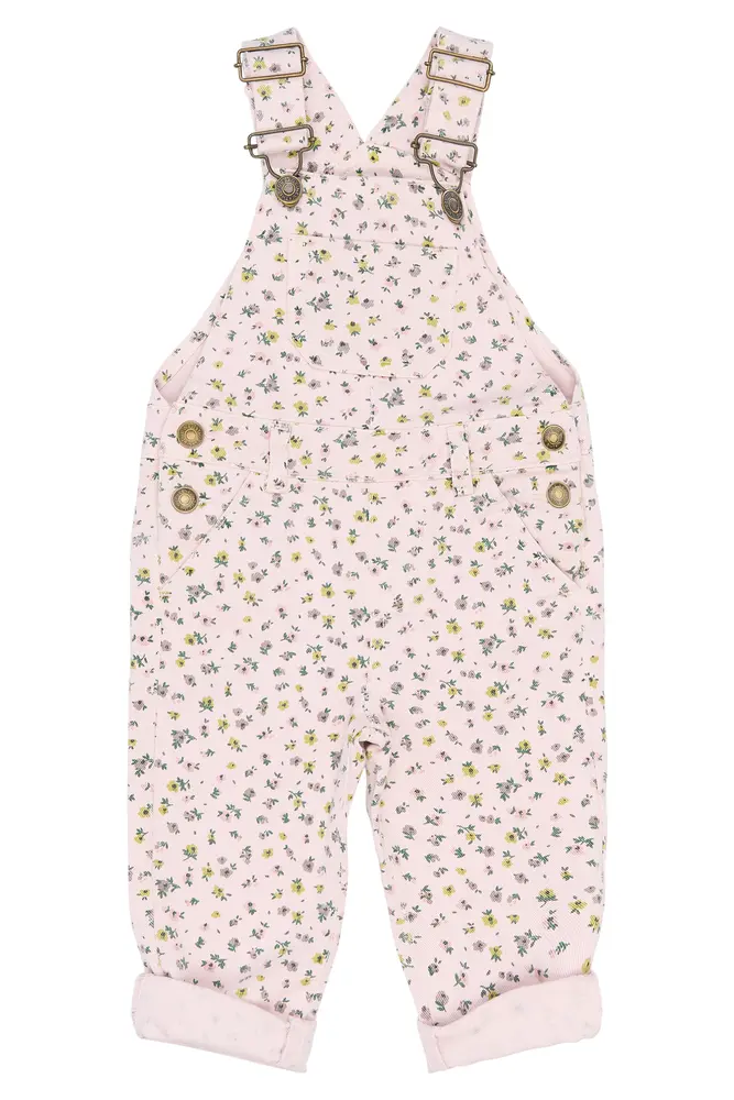 Sif Denim Buksedragt - Light Lilac AOP - 110