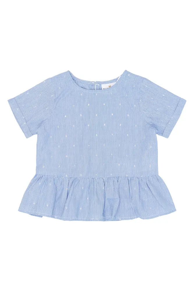 Thea T-Shirt - Forever Blue Striped - 98