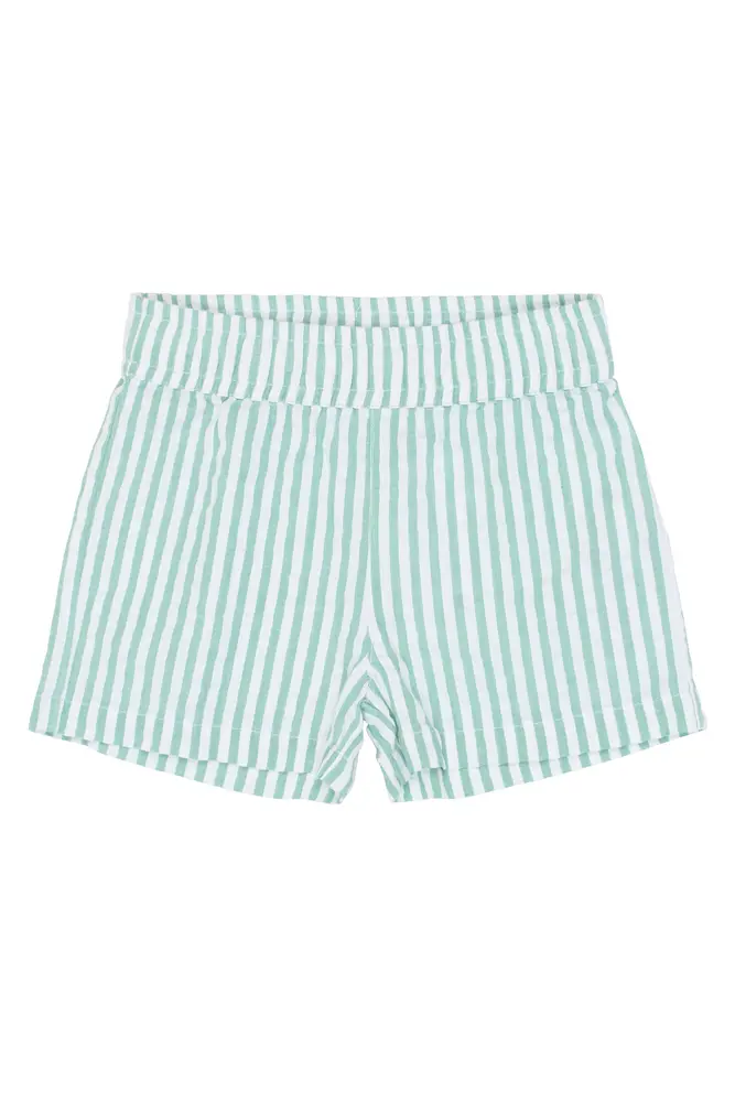 Tate Shorts - Créme De Menthe Striped - 110