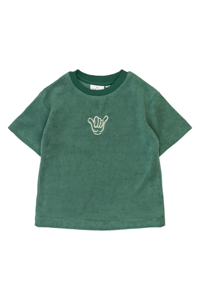 Terry T-Shirt - Posy Green - 110